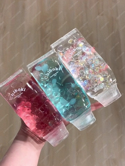 Gem Toothpaste Tube Squishy Toys Gemstone Toothpaste Stress Ball Buttery-Feel ASMR Sensory Anti Stress Fidget Toys for Adults