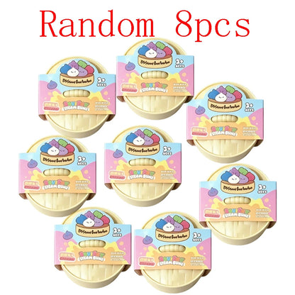 Blind Box Colorful Simulated Dumpling Squishy Relaxing Relieve Anxiety Antistress Enhance Happiness Rebound Squeeze Reliever Toy