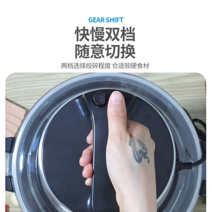 Large capacity electric meat grinder commercial household stainless steel mixing filling  electric food chopper  meat grinder