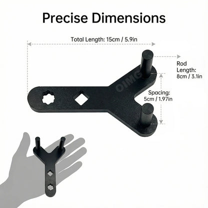 Automotive Lower Control Arm Prying Tool Suspension Specialty Bushing Tool Swing Arm Ball Head Separation Disassembly Tool