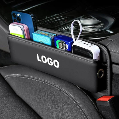 Car Special Seat Crevice Storage Box Seat Slit Catcher Organizer For SMART Eq Fortwo Forfour 453 451 452 450 454 accesorios
