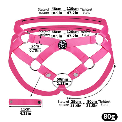 FRKO Elastic Auxiliary Chastity Belt For Male Chastity Cage Lock Underwear Harness Scrotum Ring Sex Toys Men пояс верности 18