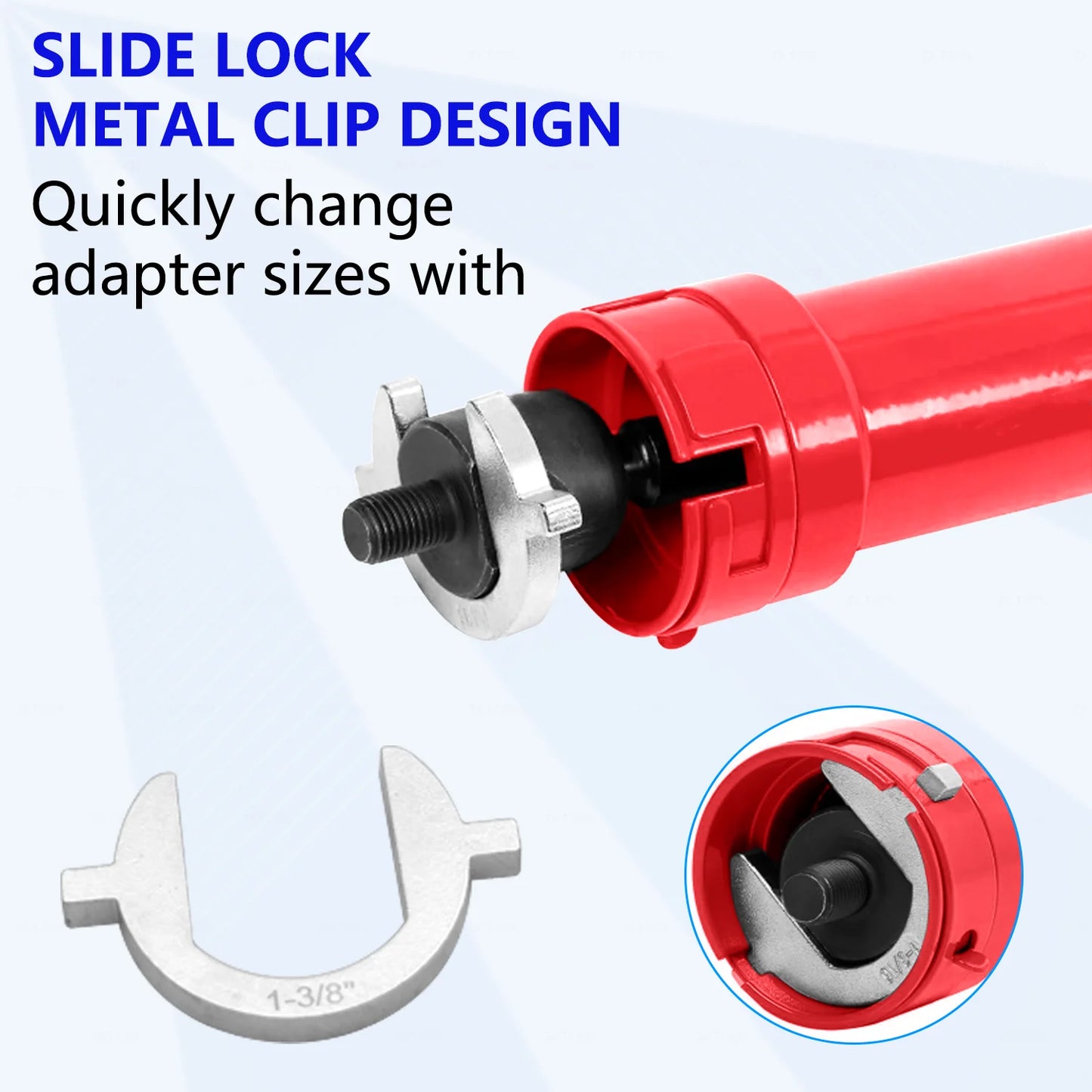 13-Piece Inner Tie Rod Removal and Installation Tool Set — 1/2-Inch Drive Socket Kit & Tie Rod Wrench