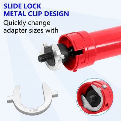 13-Piece Inner Tie Rod Removal and Installation Tool Set — 1/2-Inch Drive Socket Kit & Tie Rod Wrench