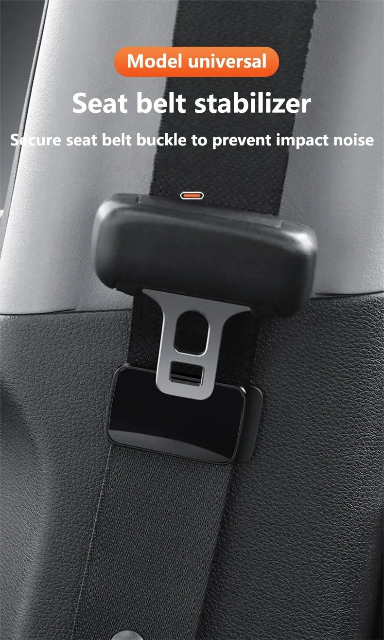 Fashion Magnetic Car Interior Supplies Seat Belt Holder Stabilizer For BMW i7 X7 G07 LCI iX I20 X1 U11 3 5 7 Series G70 G09 XM