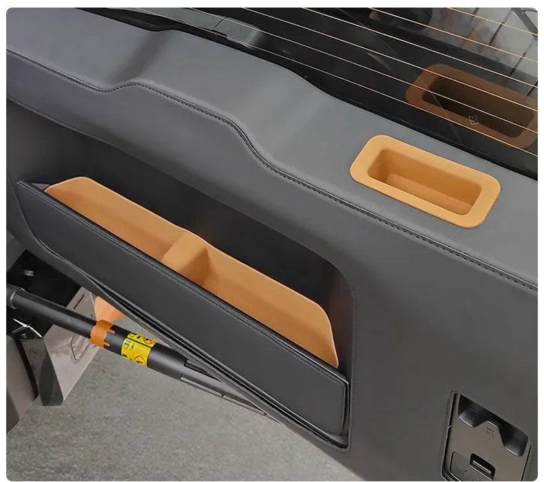 For Chery ICAR V27 2026 Silicone Cup Holder Mat Wireless Charging Anti Slip Pad Tailgate Storage Box Interior Accessories Kit