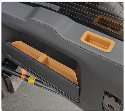 For Chery ICAR V27 2026 Silicone Cup Holder Mat Wireless Charging Anti Slip Pad Tailgate Storage Box Interior Accessories Kit