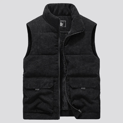 New Vest Men Winter Sleeveless Jackets Winter Warm Coat Vest Men Casual Solid Waistcoat Outwear chalecos para hombre