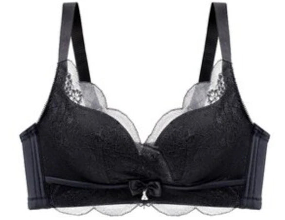Soft Comfort Wireless Lace Bra Set Push Up Adjustable Shape Breathable Skin Friendly Ladies Underwear Lingerie Set To All Season