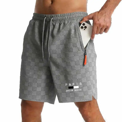 Summer New Men Printing Sweatpants Casual Shorts Men's Beach Shorts Basketball Short Trousers High Quality Sportswear Men