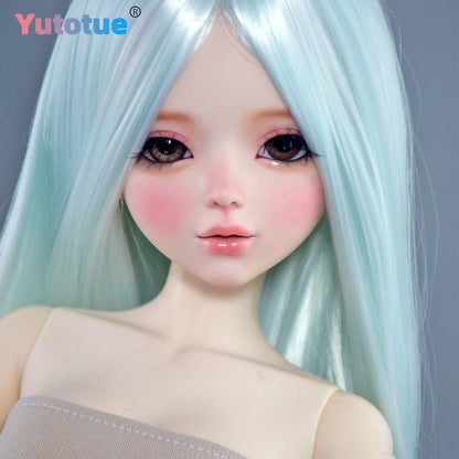 YUTOTUE 56cm Height Female Doll Handpainted Makeup Fashion Clothes Wig Full Set BJD Doll Toy Lifelike