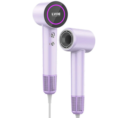 1600W High Speed Hair Dryer Smart Leafless Home Hairdryers Fast Drying High Power Low Noise Negative Ionic Hair Shop Blow Dryer