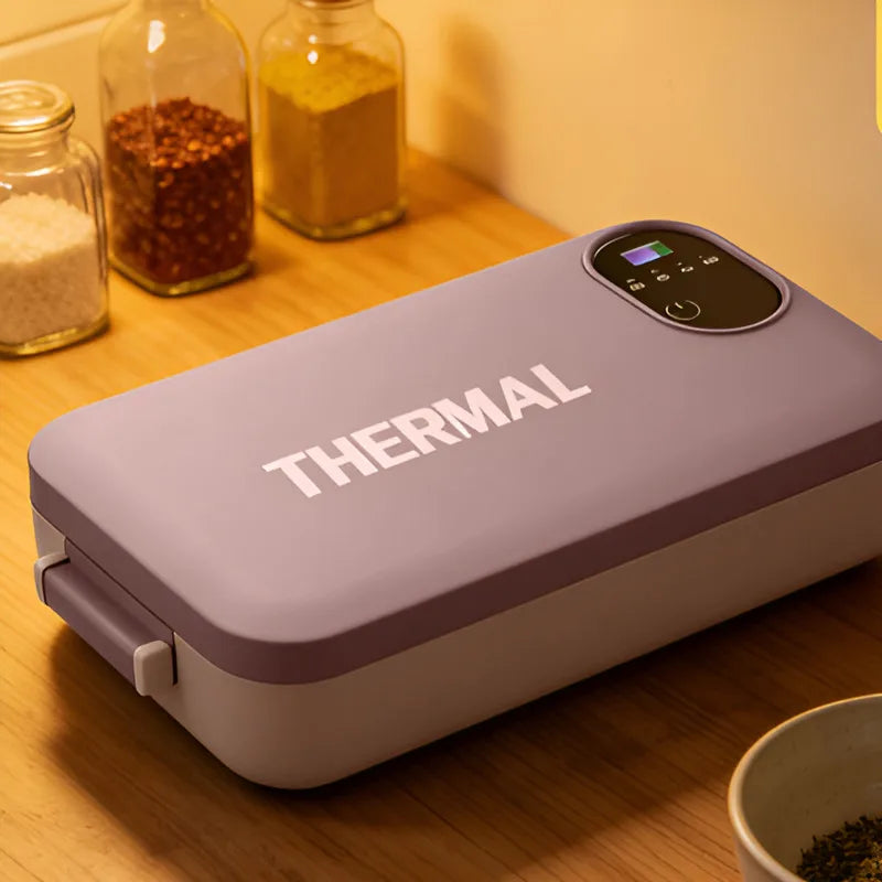 Portable self-heating lunch box Heated lunch box 304 stainless steel USB plug-in electric lunch heater
