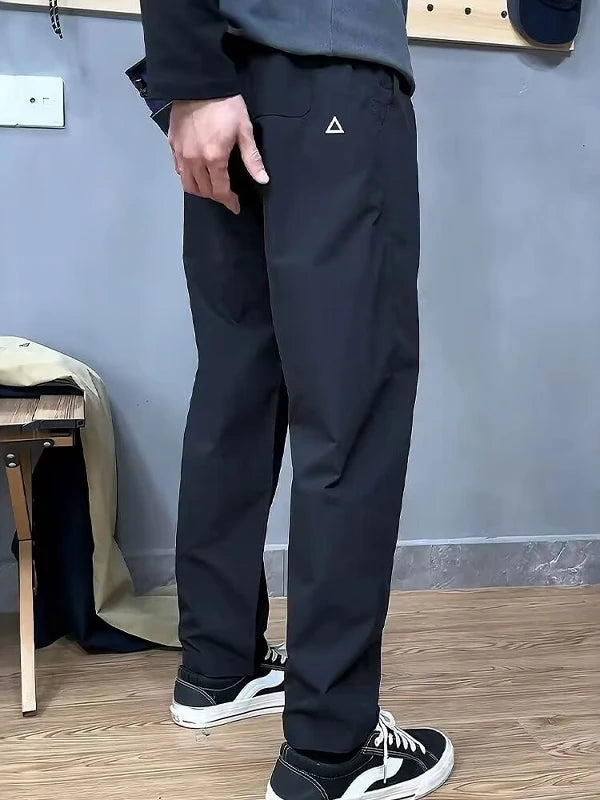 Men's Soft  Climbing Pants Spring Autumn Casual Workwear Outdoor Mountain Climbing Trousers Waterproof Windproof Straigh...