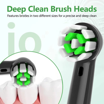 4-16Pack Replacement Brush Heads Compatible with Oral-B iO 3/4/5/6/7/8/9/10 Series Electric Toothbrush