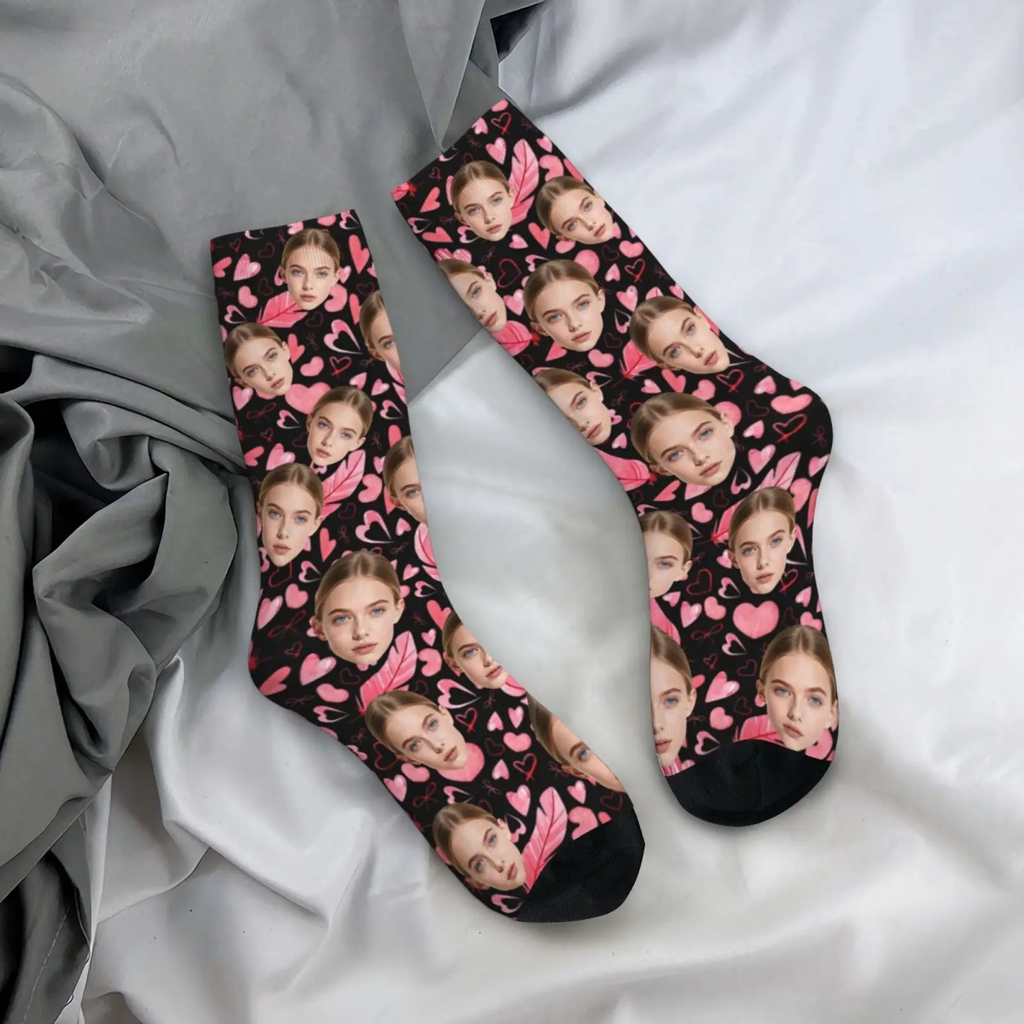 Custom avatar socks for men and women custom photo socks DIY personalized picture socks photo socks personalized gifts