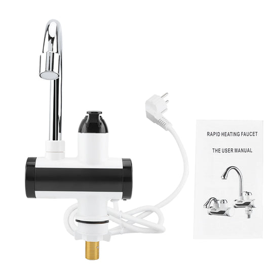 Instant Hot and Cold Water Dispenser Heater Heating Faucet Temperature Display EU Plug