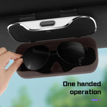 For Xpeng G6 P7 P7i X9 G3 G3i G9 P5 X2 N5 F30 H93 Car Visor Glasses Case Portable Accessories Sunglasses Holder Eyeglasses Box