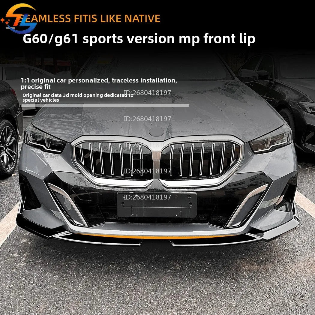 For BMW 5 Series Bmw I5 G60 G61 2024+ Mp Front Lip Front Shovel Spoiler Modification Accessories