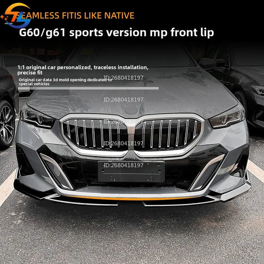 For BMW 5 Series Bmw I5 G60 G61 2024+ Mp Front Lip Front Shovel Spoiler Modification Accessories