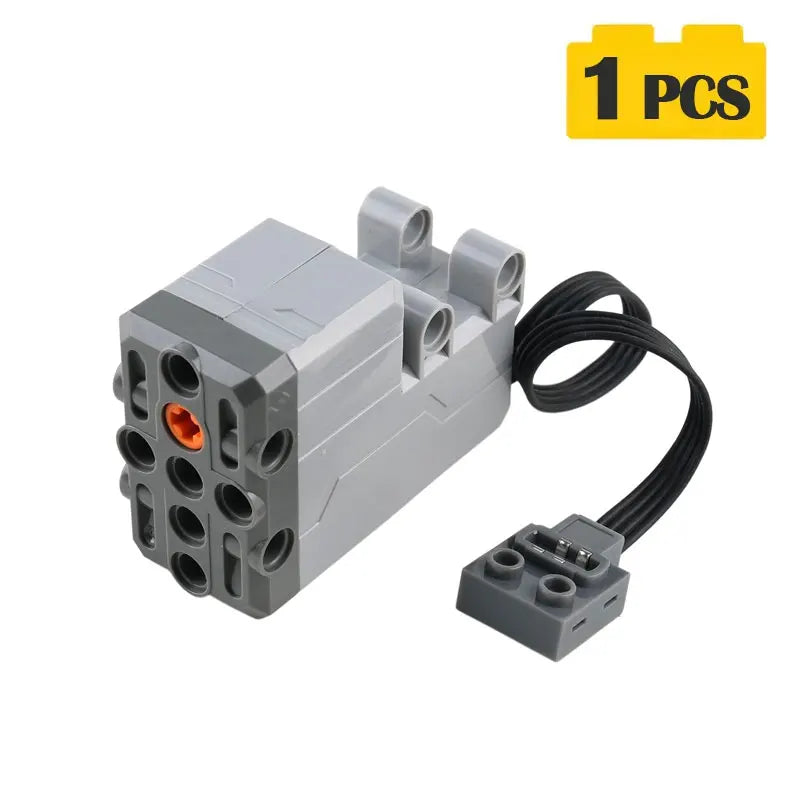 New Enhanced Servo Motor 88004 Building Block Power Functions MOC Technical Car Model Steering Bricks Toys Accessory 1/2/4/10PCS