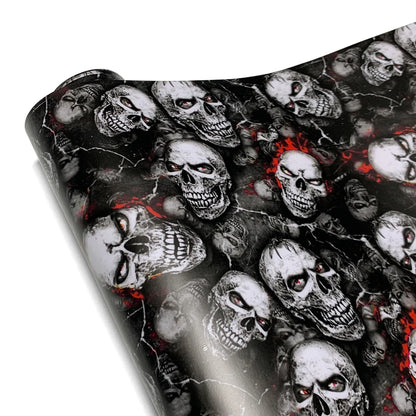 Wrapping Foil Car Tuning Stickers Waterproof Wrap Car Vinyl for Motorcycle Skull Film Auto Outdoor Accessories Body Covering