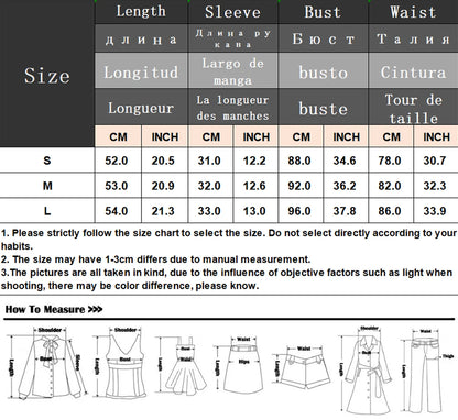 HH Women Chic Solid Simple Wave Edge V-Neck Puff Sleeves Short Shirt Top+High Waist Draw Rope Design Casual Loose Trousers