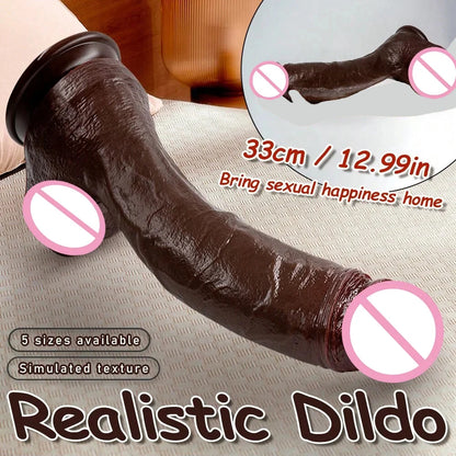 Realistic Dildo with Suction Cup Huge Dildos Adult Sex Toys for Woman Men Fake Dick Big Penis Anal Butt Plug Erotic Sex Shop 18+