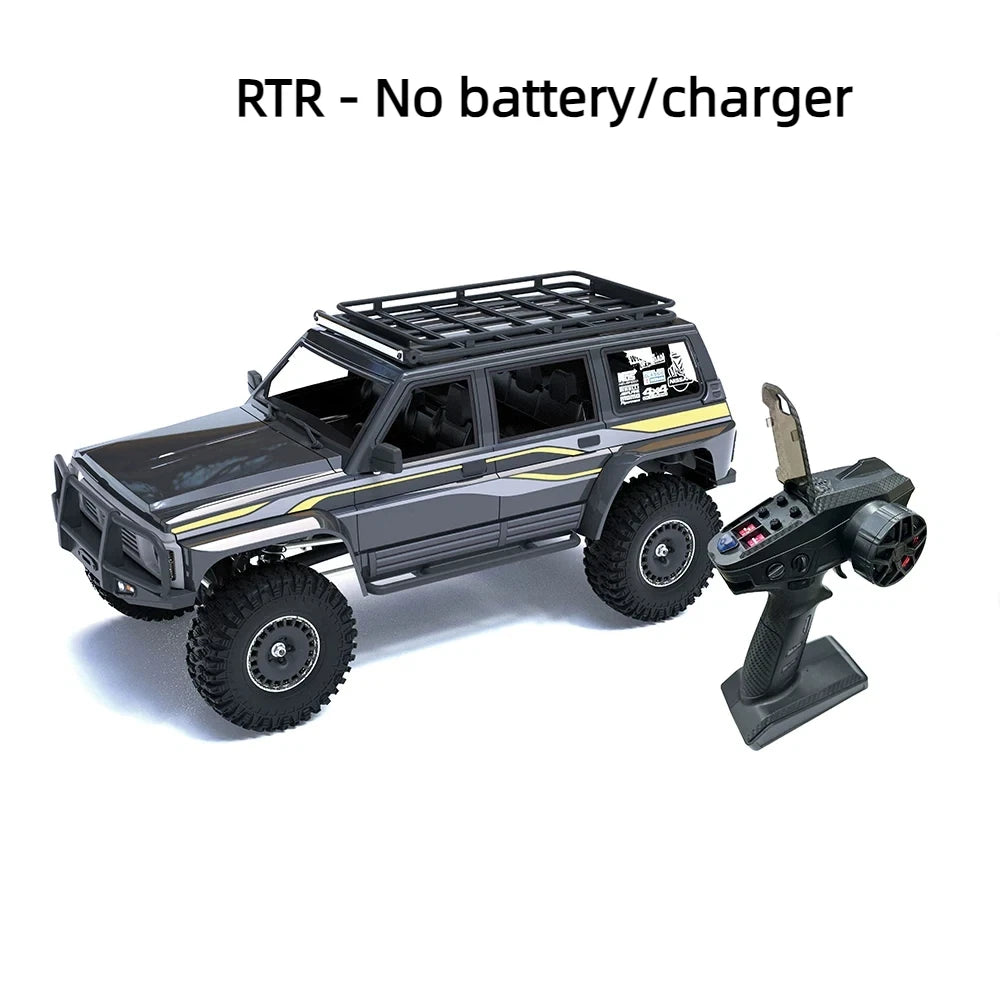 Yikong Yk4107 Pro 1/10 Brushless Remote Control Rc Four-Wheel Drive Off-Road Climbing Vehicle Dual Speed Differential Lock