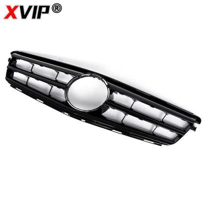 XVIP For Mercedes W204 Grille Benz C-Class C204 S204 2007-2014 C180 C200 C250 C300 C350 Diamond AMG GT Style Front Bumper Grille