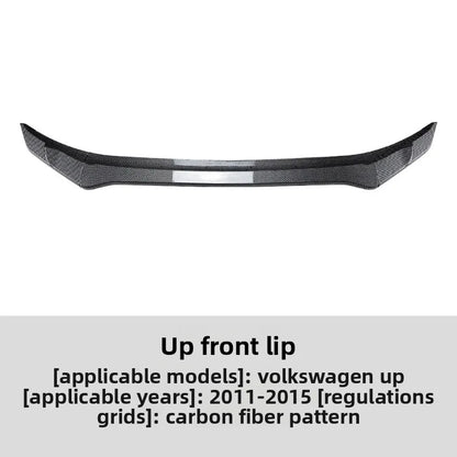 For Volkswagen VW UP 2011-2015 Front lip front shovel surround spoiler exterior modification parts