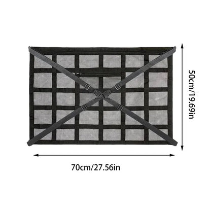 Car Ceiling Net Storage Bag Cargo Universal Truck SUV Space Saving Car Trunk Storage Pocket Organizer Sundries Bag Roof Cargo