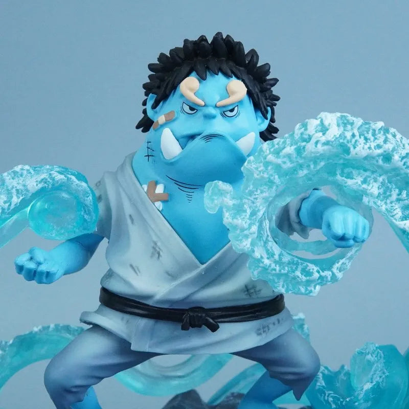 Anime One Piece Jinbe 15cm PVC Action Figure Statue Collection Model Desktop Decoration Room Desk Toys For Fans Gift