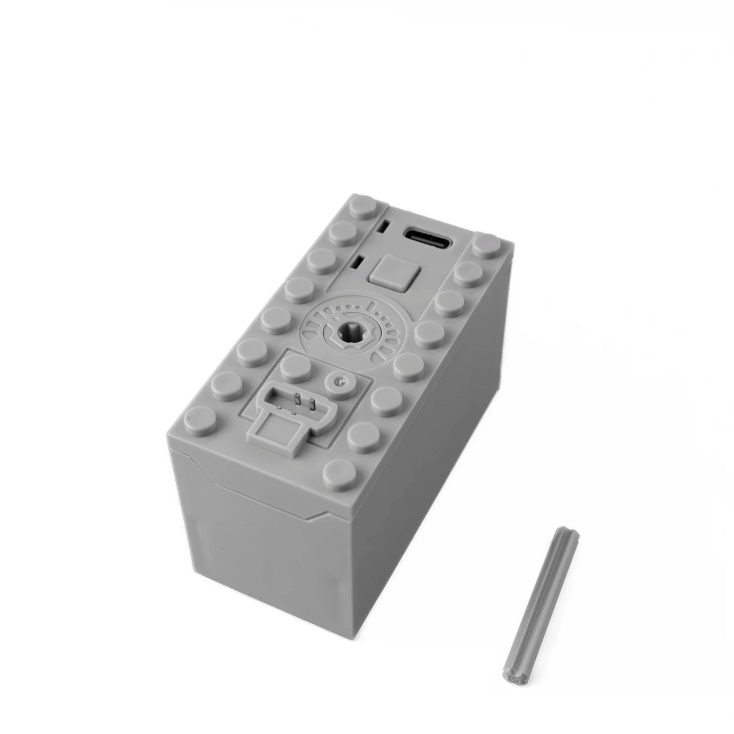 MOC Lithium Battery Box TYPE-C Multi-function Power Up Tool Car Train Motor Speed Adjust Control for Building Blocks 8878