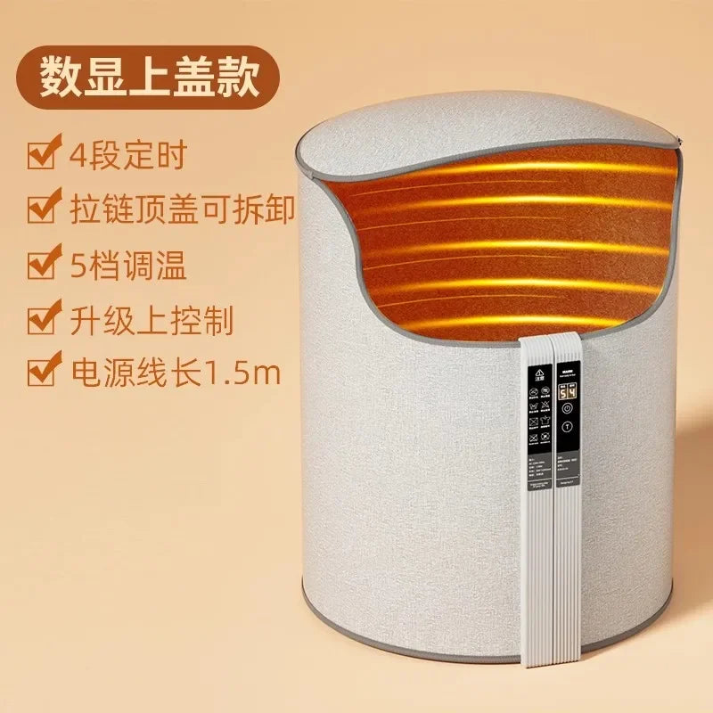 220V Electric Foot Warmer Under Desk Heating Pad for Office Winter Warmth Leg Heating Blanket CDB