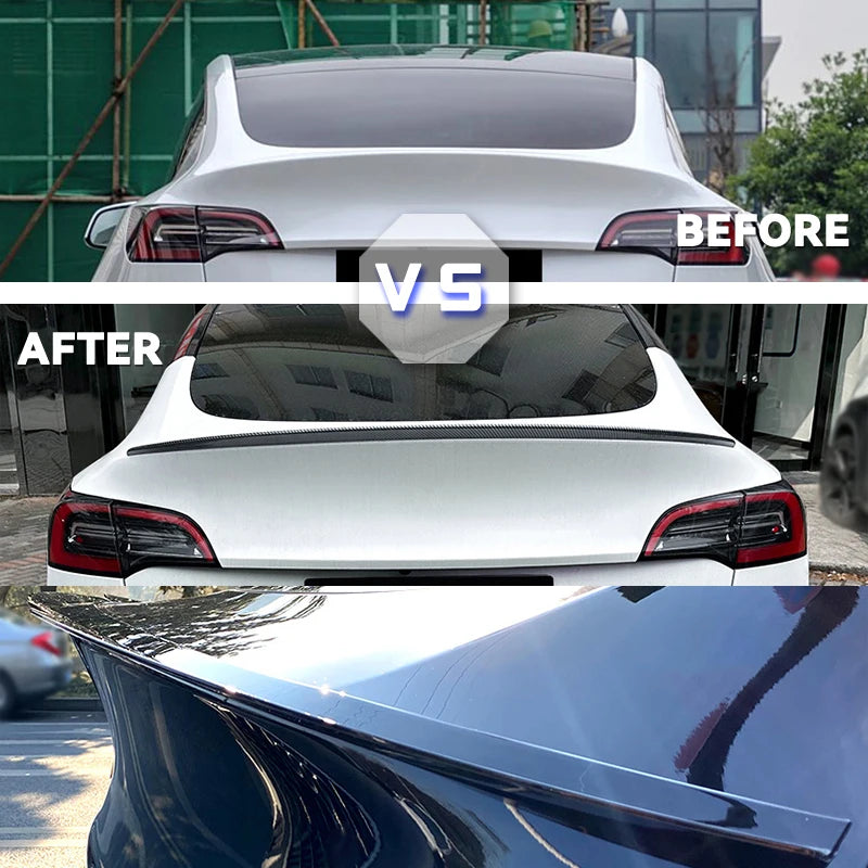 For Tesla Spoiler Model Y 2021-2024 Accessories Rear Spoilers Wings Car Accessories High-performance