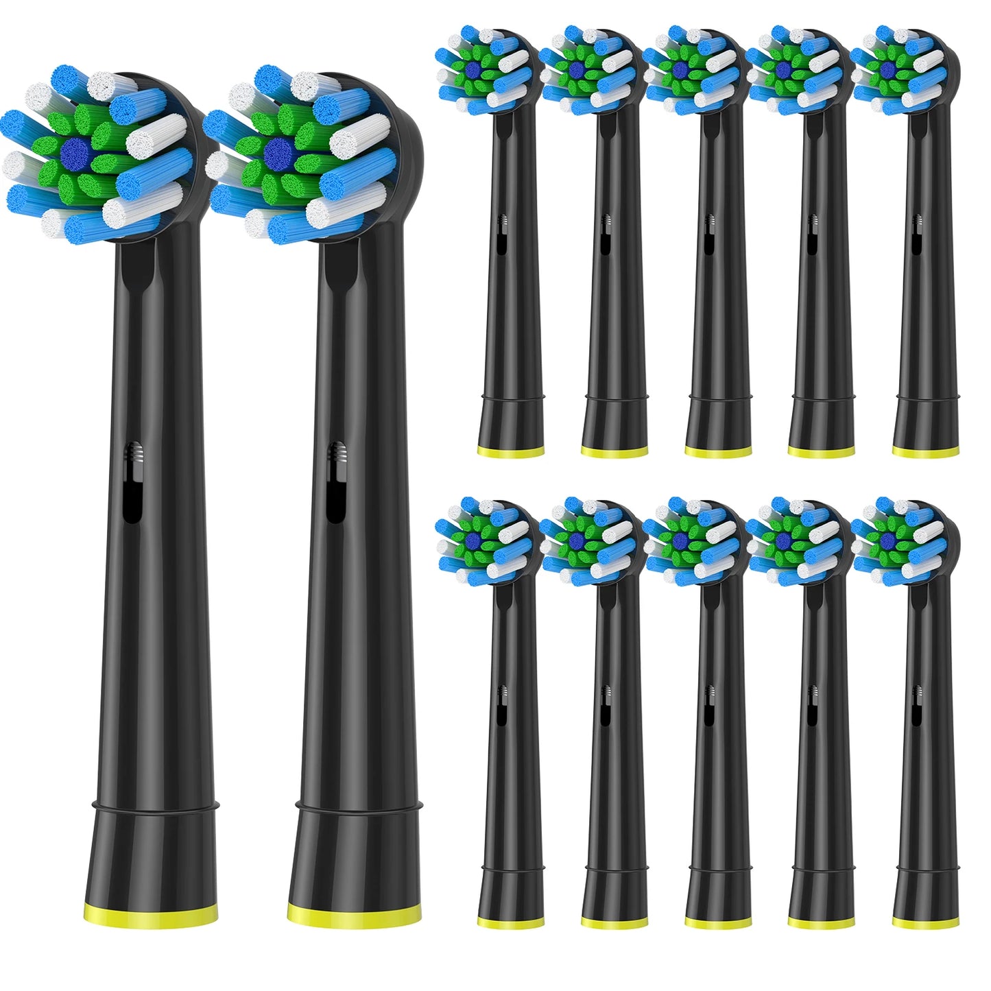 4-12pcs EB50 Cross Action Replacement Brush Heads For Oral B D12 D16 D100 3757 3709 pro3 pro1max electric toothbrush