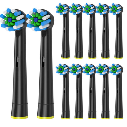 4-12pcs EB50 Cross Action Replacement Brush Heads For Oral B D12 D16 D100 3757 3709 pro3 pro1max electric toothbrush