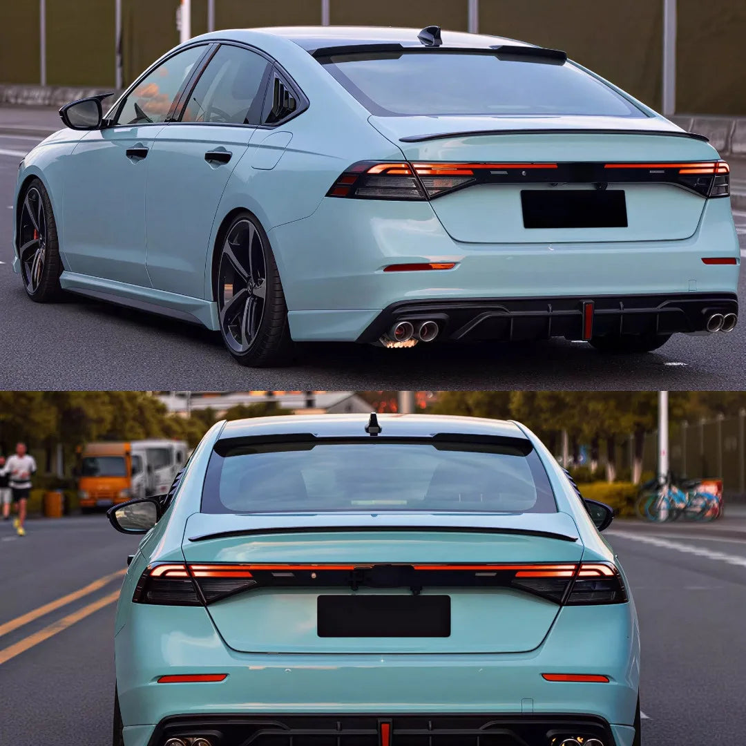 Air Deflector Boot Lip Rear Spoiler Wing Airfoil For Accord Honda 11th Gen Sedan 4 Door 2022-24 Car Styling Tuning Accessories