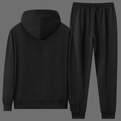 Men's Hoodie Sweatshirt Sets Plus Size 6XL 7XL 100-180kg 100% Cotton Autumn Winter Long Sleeve Sport Suits Big Size Men Clothing