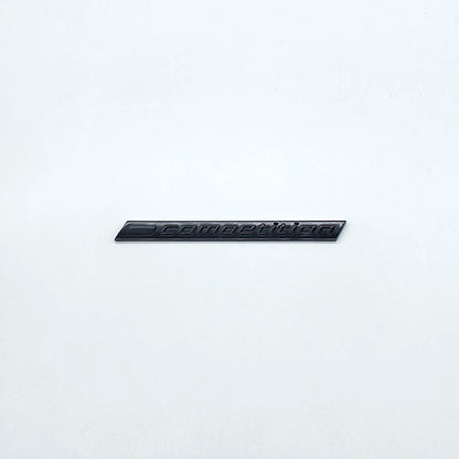 Car Trunk Emblem Badge Sticker Decals 3D ABS Glossy Black COMPETITION Logo Rear For M1 M3 M4 M5 M6 X1M X3M X4M X5M X6M