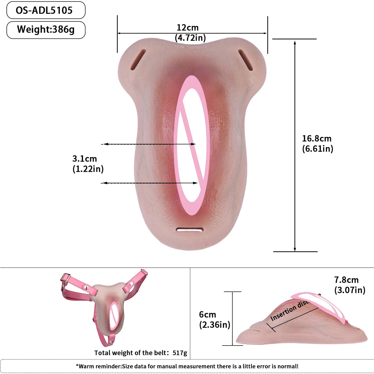 ANOSX Silicone Chastity Cage Wearable Insertable Clitoral Pants Realistic Penis Sleeve Penis Cage Femboy Sex Toys For Men Couple