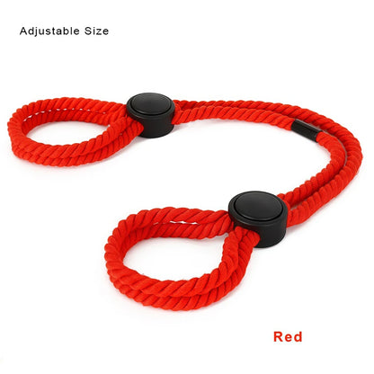 Bondage Women Bdsm Set Cotton Rope Handcuffs Erotic Restraints Rope Double-Layer Hand Clapper Blindfold Sex Toys For Couples Kit