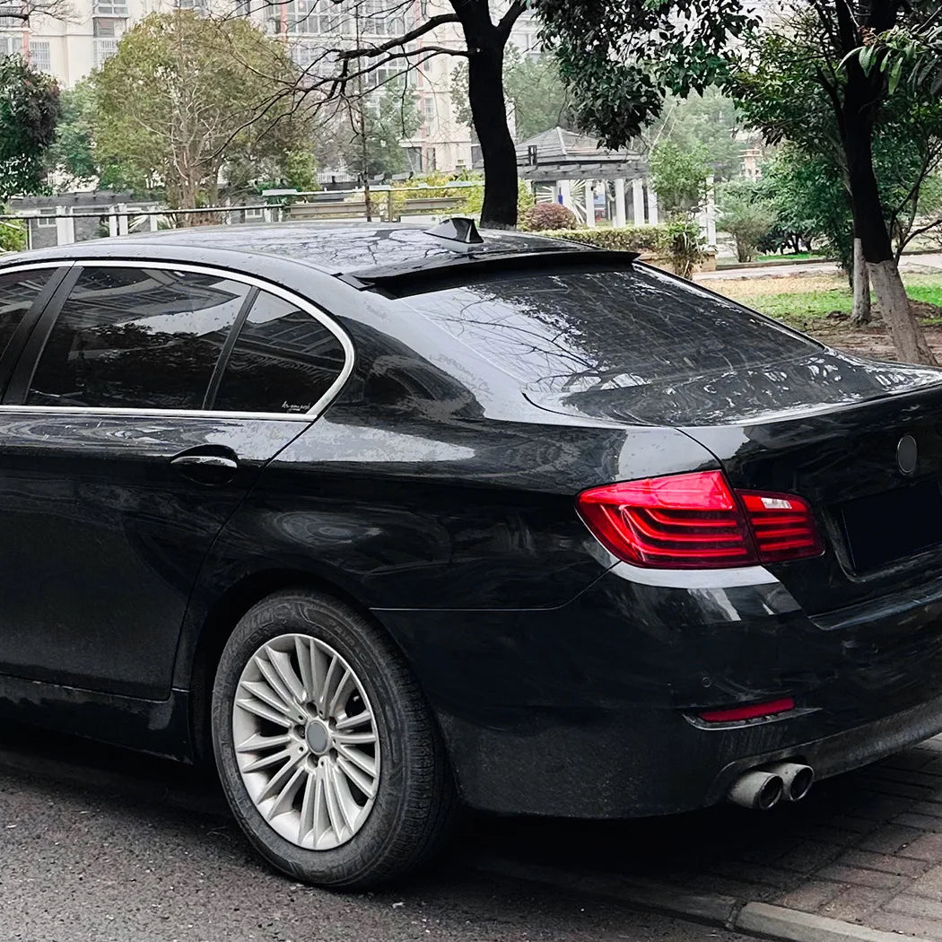 Glossy Black Car Rear Roof Tail Trunk Spoiler Wing Lip For BMW 5 Series F10 525i 530i 2011-2017