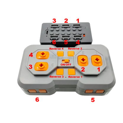Technical Electronic Building Block MOC Refit Accessories Micro-motor RC Power Functions Parts Creative DIY Car Bricks Kids Toys