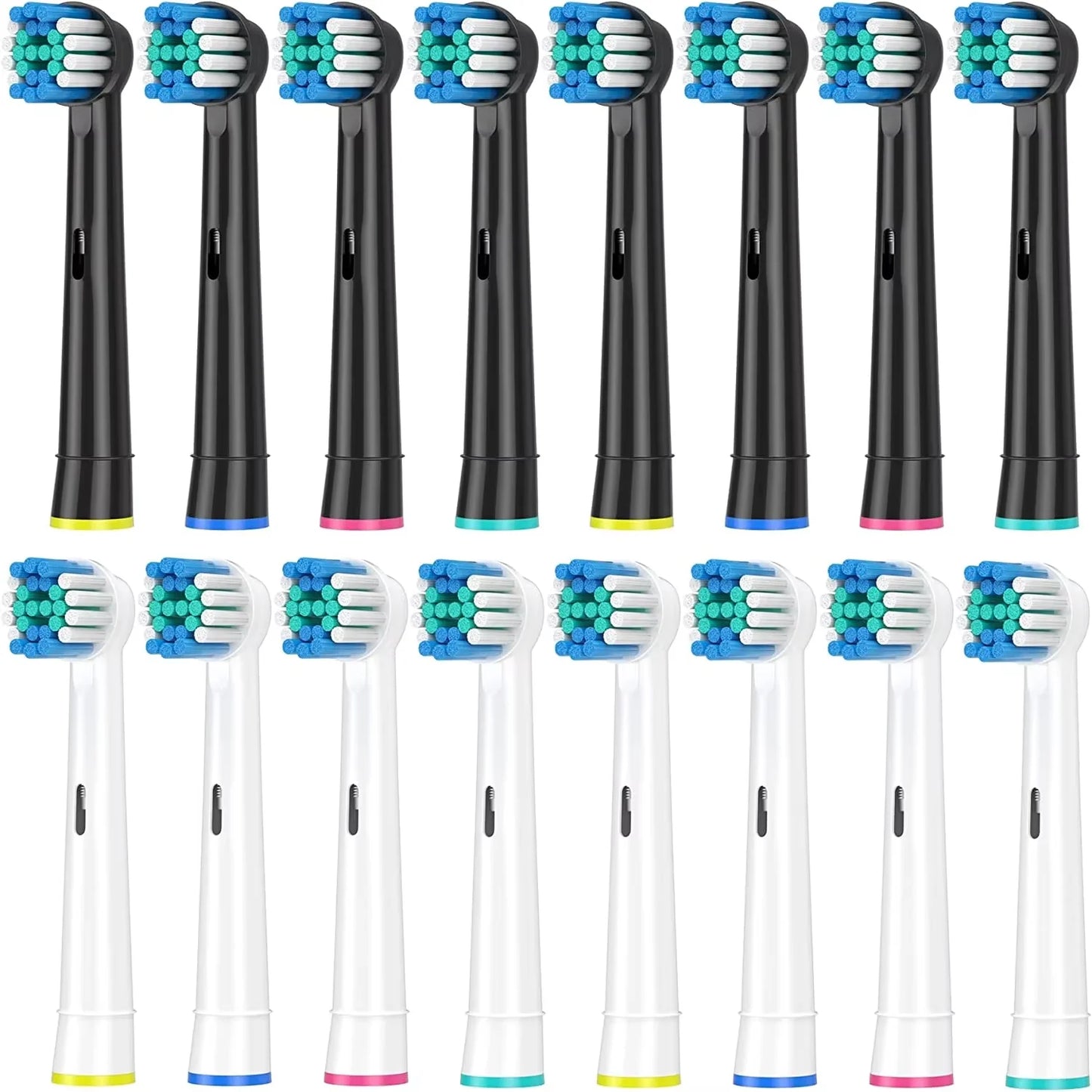 4/8/12/16/20Pcs Replacement Toothbrush Heads Compatible with Oral-B Braun Professional Electric Toothbrush Heads Brush Heads