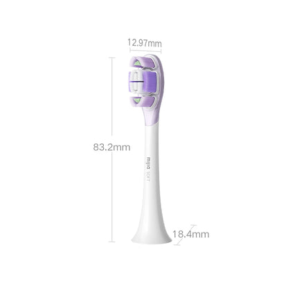 MIJIA Oscillation Electric Toothbrush Replacement Heads, (Soft & Clean),100% Original,Compatible MES609 MES610 MES613