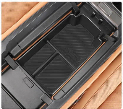 For Chery iCAR V27 2026 Silicone Central Control Lower Storage Box Interior Storage Privacy Box Modification Accessories