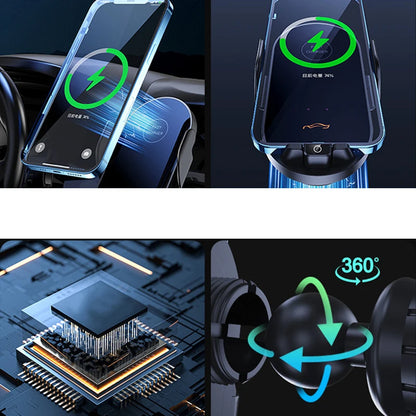 For Volvo EX30 2025 Car Phone Holder Mobile Phone Wireless Charger Stand Magnet Mount Car MagSafe Mounts for EX30 Accessories