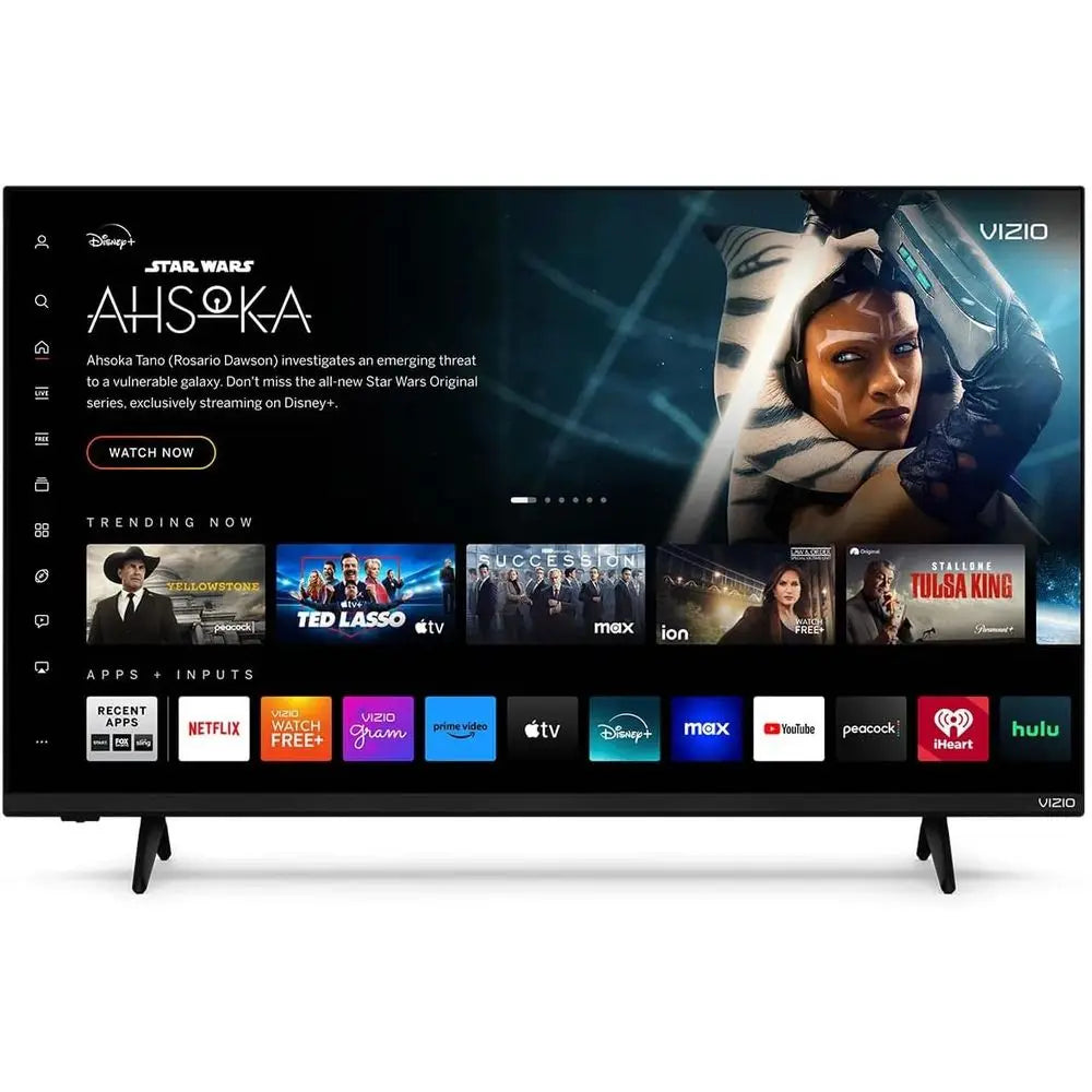 43 Inch V Series 4K UHD Smart TV Bluetooth Compatible with Dolby Vision HDR/HDR10+ HLG, DTS Virtual X, HDMI VRR and WiFi 6 Dual-